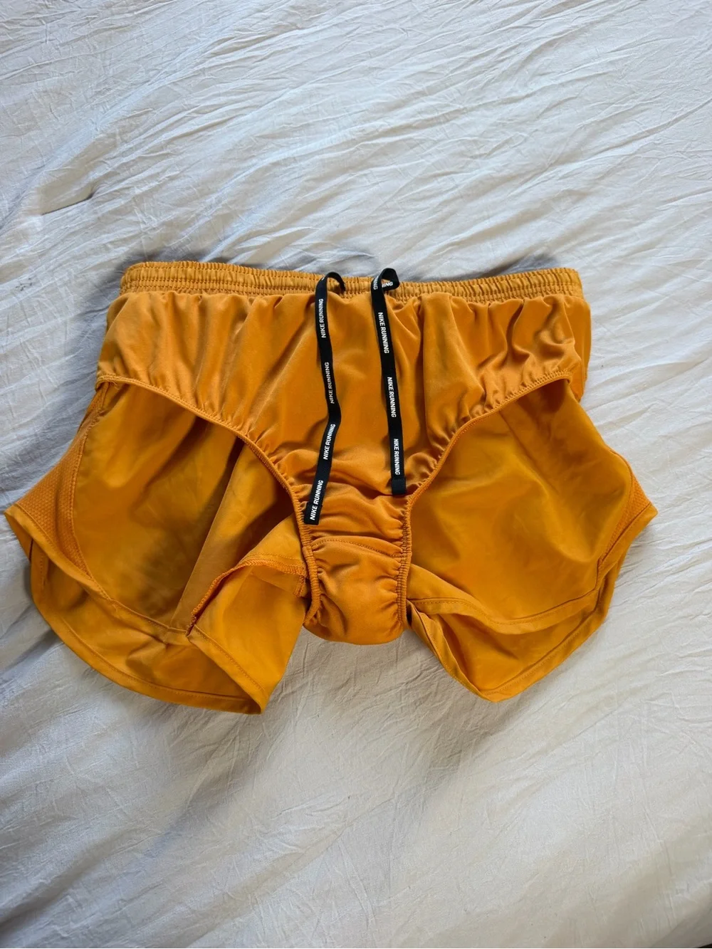 Nike‎ Women's Bright Orange Athletic Running Shorts